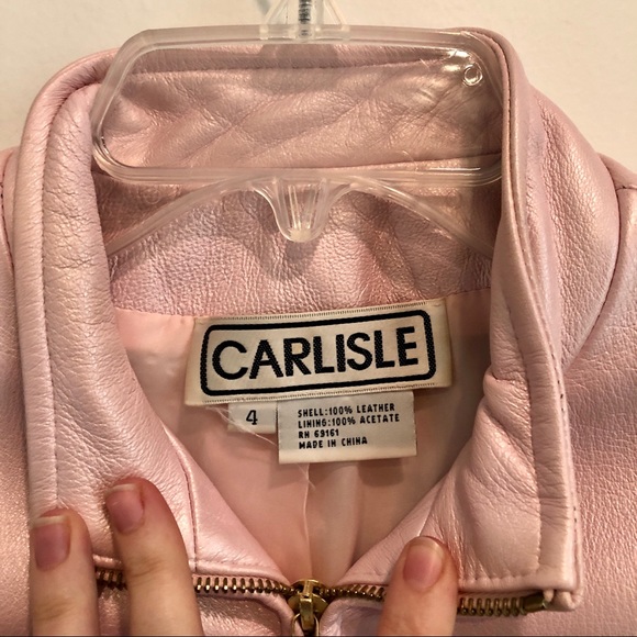 BARBIE inspo Pink 100% genuine leather jacket - Picture 6 of 6